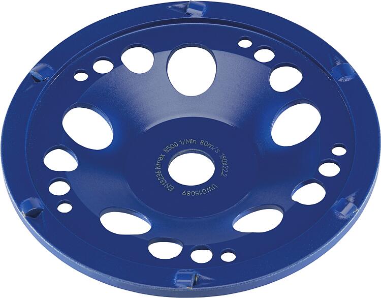 Diamantschleifteller Flex PKD-Jet 6-Cut, für Klebstoffe, Dichtstoffe, Bitumenbeschichtungen, mineralischen Untergründen, Ø 180 mm