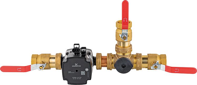 Ladeventileinheit ACG Pumpe Grundfos UPM3 Auto L25-50 DN32, 55 C und 61 C