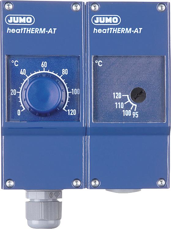Heizungdoppelthermostat JUMO heatTHERM AT Typ 603070/0120 0..120 C / 70..130 C R Heizungdoppelthermostat JUMO heatTHERM AT Typ 603070/0120 0..120 C / 70..130 C R