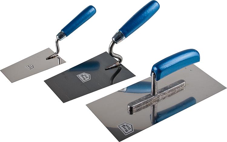 Kellen-Set 3-teilig rostfrei Berner140, Glätter Maurerk 180