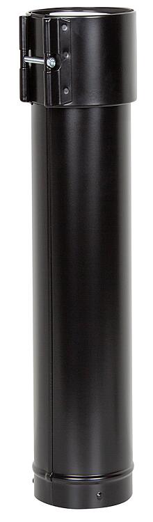 Überdachverlängerung, DN 80/125 schwarz, 1000mm Überdachverlängerung, DN 80/125 schwarz, 1000mm