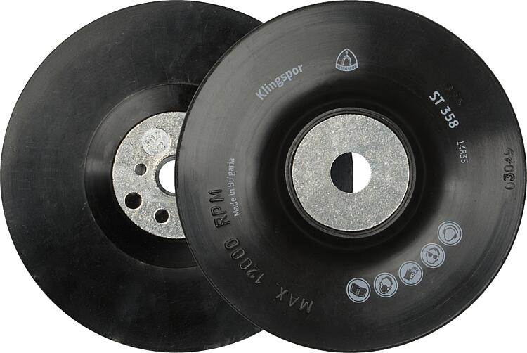 Stützteller Klingspor ST358A, glatt/flexibel, M 14, Ø 125 mm
