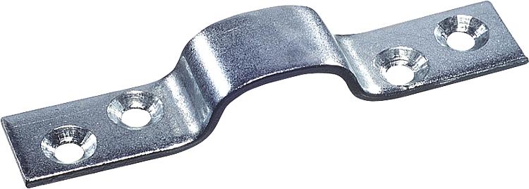 Aufhängeösen m. Schrauben verzinkt L= 80mm VPE 2 Stück Aufhängeösen m. Schrauben verzinkt L= 80mm VPE 2 Stück