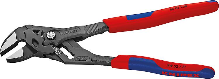 Zangenschlüssel KNIPEX brüniert L=250 mm mit Mehrkomponenten-Griff Zangenschlüssel KNIPEX brüniert L=250 mm mit Mehrkomponenten-Griff