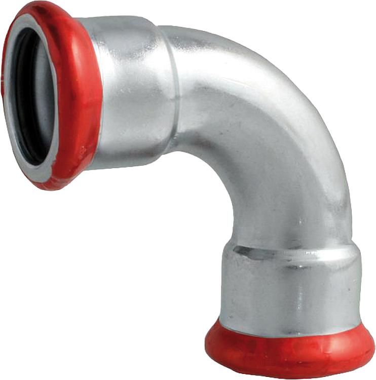 C-Stahl Pressfitting Bogen 90 (i/i) 18mm M-Kontur C-Stahl Pressfitting Bogen 90 (i/i) 18mm M-Kontur
