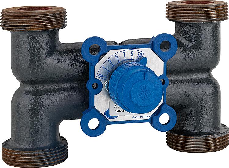 Vierwegemischer Grauguß VMX-HM 125, G 11/2'''' 4 x AG KVS 6,3 Vierwegemischer Grauguß VMX-HM 125, G 11/2'''' 4 x AG KVS 6,3