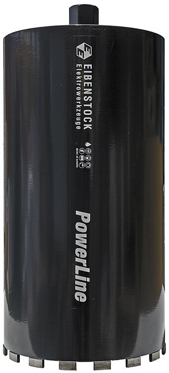 Diamant-Nass-Bohrkrone Eibenstock 1¼", Ø 250 mm, Länge: 450 mm, Powerline Diamant-Nass-Bohrkrone Eibenstock 1¼", Ø 250 mm, Länge: 450 mm, Powerline