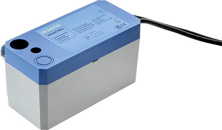Kondensatpumpe Eckerle EE 400 NEO Premium, inkl. 6m PVC-Schlauch und Störmelder Kondensatpumpe Eckerle EE 400 NEO Premium, inkl. 6m PVC-Schlauch und Störmelder