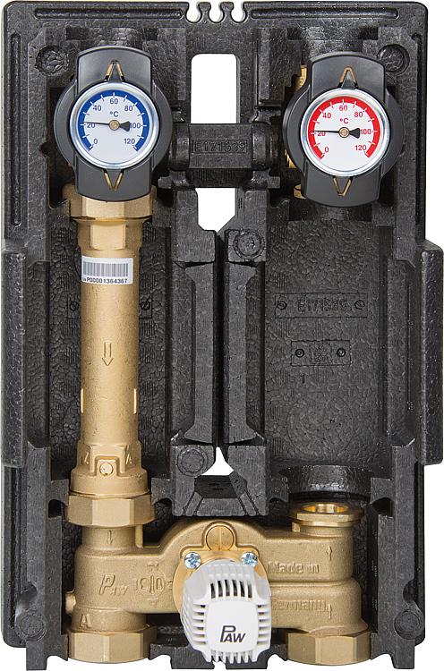 Konstantwert-Regelkreis WS33 DN25(1"), Vorlauf rechts Einstellbereich: 20-50 C Konstantwert-Regelkreis WS33 DN25(1"), Vorlauf rechts Einstellbereich: 20-50 C