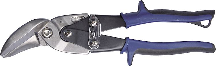 Figuren-und Durchlaufschere 45 mm linksschneidend, Länge 230mm