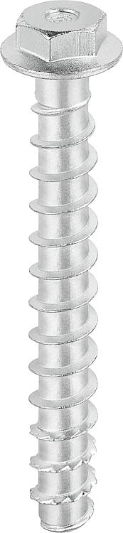 Beton- & Mauerwerkschraube Heco, Multi-Monti plus,Sechskantkopf,   12,0x100 mm,V