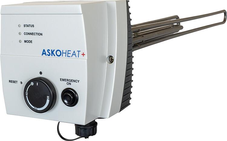 Einschraubheizkörper ASKOHEAT AHIR-BI-plus, 1,75kW, 230/400V, 7-stufig, DN40 (11/2") Einschraubheizkörper ASKOHEAT AHIR-BI-plus, 1,75kW, 230/400V, 7-stufig, DN40 (11/2")