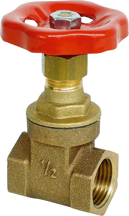 Muffenschieber aus Rotguß PN 16 1"innen Muffenschieber aus Rotguß PN 16 1"innen