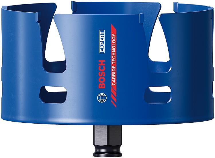 Lochsäge BOSCH® EXPERT ConstructionMaterial, mit PowerChange Plus Aufnahme Ø 121 mm, Arbeitslänge 60 mm Lochsäge BOSCH® EXPERT ConstructionMaterial, mit PowerChange Plus Aufnahme Ø 121 mm, Arbeitslänge 60 mm