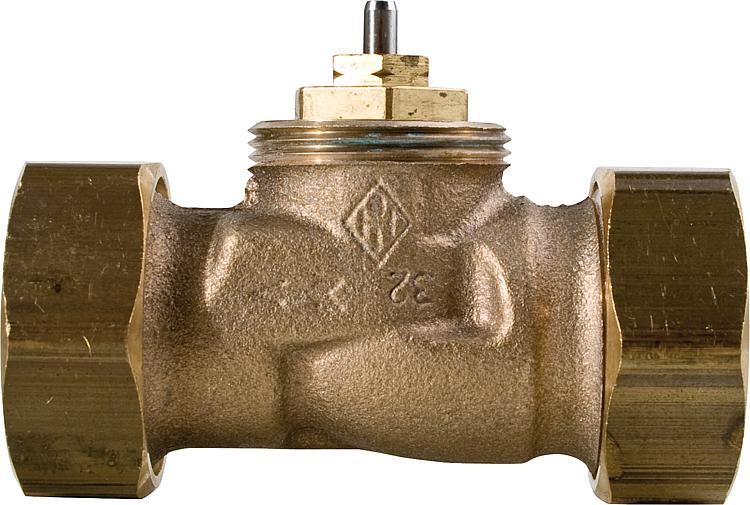 Thermostat-Ventilunterteil Durchgang flachdichtend DT 15 (1/2''''), Kvs 1,70 Thermostat-Ventilunterteil Durchgang flachdichtend DT 15 (1/2''''), Kvs 1,70