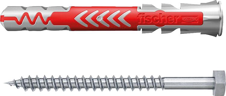 Dübel DUOPOWER 10x80 S Set mit Schaube VPE 10