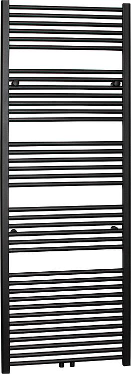 Handtuchheizkörper Jessica 1250 x 460 mm mit Mittelanschluss, Farbe Anthrazit Handtuchheizkörper Jessica 1250 x 460 mm mit Mittelanschluss, Farbe Anthrazit