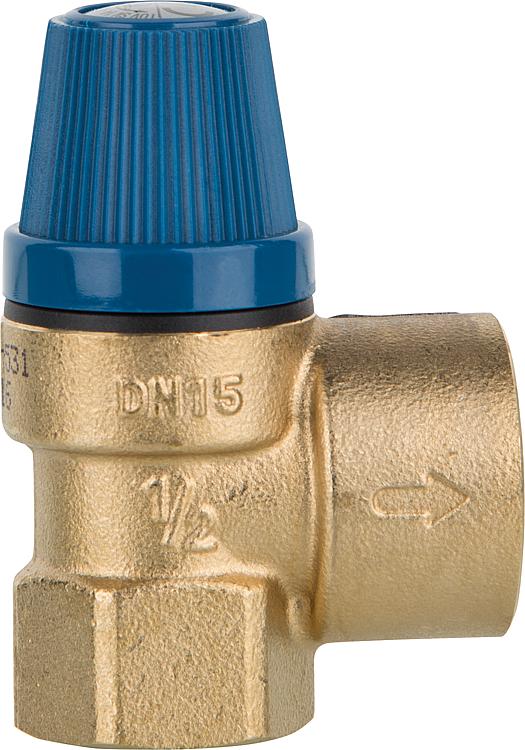 Membran-Sicherheitsventil Anschluss Eintritt 1/2", Austritt 3/4" 6 bar Membran-Sicherheitsventil Anschluss Eintritt 1/2", Austritt 3/4" 6 bar