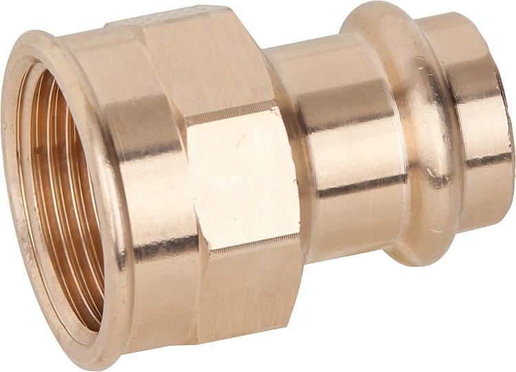 Sanpress Übergangsstück Modell 2212, mit V-Contur 12x3/8 IG Sanpress Übergangsstück Modell 2212, mit V-Contur 12x3/8 IG