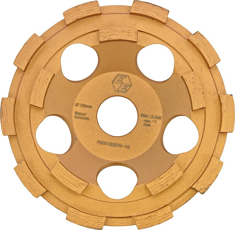 Diamant-Schleifteller EIBENSTOCK Premium, Ø 125 mm passend für EBS 120.1 für Beton Diamant-Schleifteller EIBENSTOCK Premium, Ø 125 mm passend für EBS 120.1 für Beton