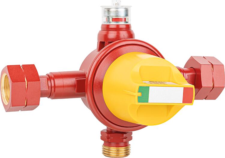 Automat. Umschaltventil Typ AUV PS 16 bar,6 kg/h, pd=0,5-1,2 bar, 2x GF x AG GF x GF