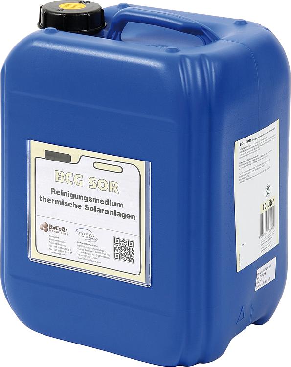 Reiniger für Solaranlagen BCG SOR, 10 Liter Reiniger für Solaranlagen BCG SOR, 10 Liter