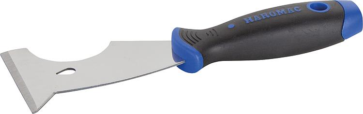 Multifunktionsspachtel HAROMAC 75mm, Nagelzieher, 2K-heft rostfrei