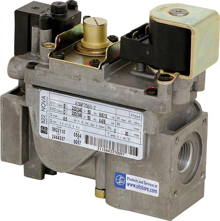 Gas-Kombiventil NOVA 822 220/240 V - 50 Hz Ref. 0.822.110
