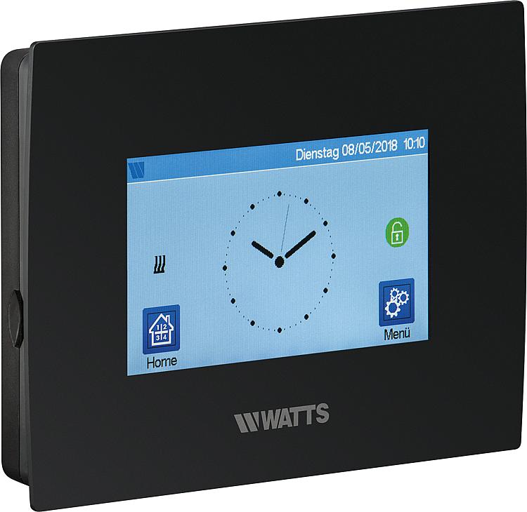 Zentrale Bedieneinheit Funk Watts Vision WiFi, schwarz BT-CT02 RF WiFi Noir GT