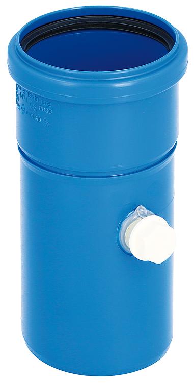 CondensBlue Rohrelement mit Messöffnung, einwandig DN 60 CondensBlue Rohrelement mit Messöffnung, einwandig DN 60