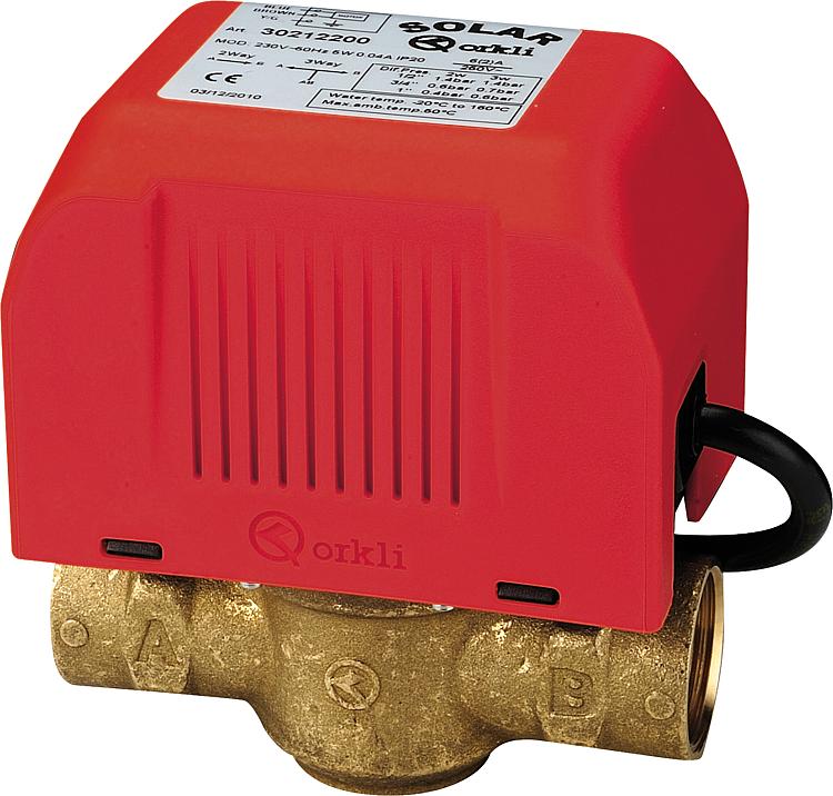 Zweiwege - Zonenventil 1" i.i. kompl. mit Motor 230V Zweiwege - Zonenventil 1" i.i. kompl. mit Motor 230V