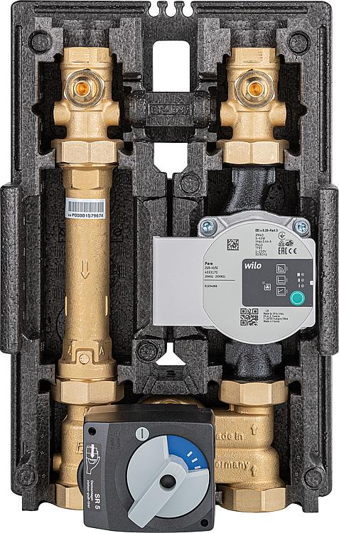 Heizkreisset Heatbloc K35 DN25(1"), 3-Temperatur-Mischer, Motor SR5, Wilo Para S Heizkreisset Heatbloc K35 DN25(1"), 3-Temperatur-Mischer, Motor SR5, Wilo Para S
