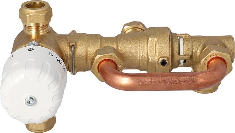 Thermische Umschalteinheit Orkli Solar-Warmwasser 15 mm Thermische Umschalteinheit Orkli Solar-Warmwasser 15 mm
