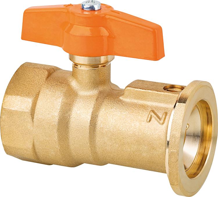 PAW-Kugel-Stop (PKS) DN 1 1/4" Messing blank PAW-Kugel-Stop (PKS) DN 1 1/4" Messing blank