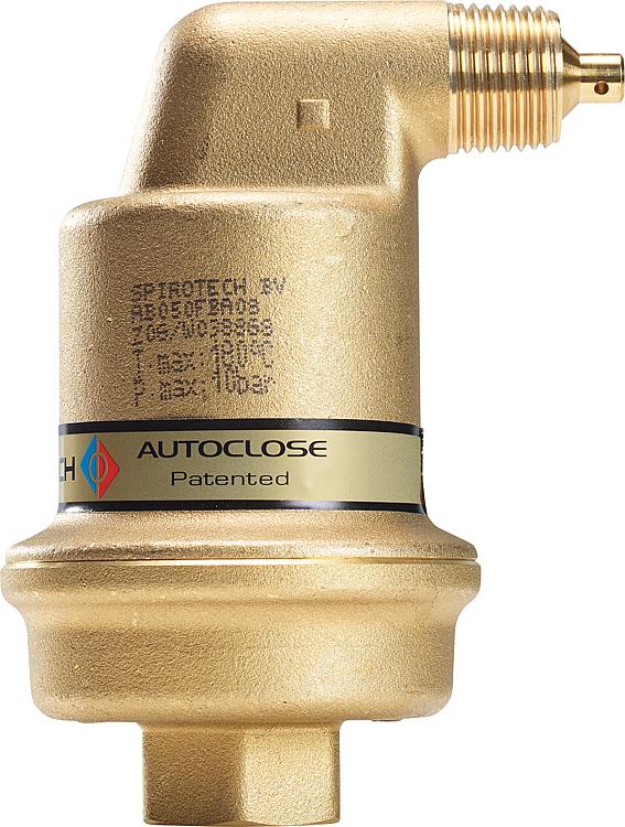 Automatischer-Schnellentlüfter SpiroTopSolar AutoClose DN15(1/2'''')IG, aus Mess Automatischer-Schnellentlüfter SpiroTopSolar AutoClose DN15(1/2'''')IG, aus Mess