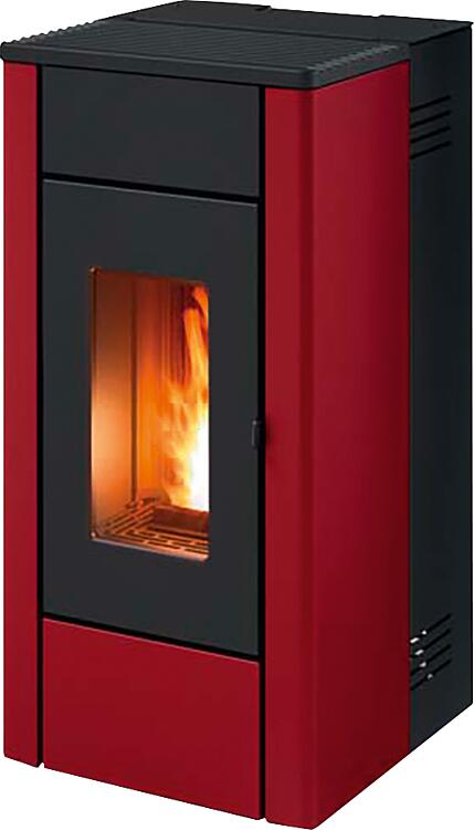 Pelletofen MCZ May Air 7 R, Grundgerät mit Verkleidung Bordeaux Metall, 7,0 KW Pelletofen MCZ May Air 7 R, Grundgerät mit Verkleidung Bordeaux Metall, 7,0 KW