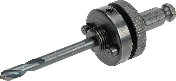 Lochsägenhalter R2S 1/2" Aufnahmebereich von 32-152mm Lochsägenhalter R2S 1/2" Aufnahmebereich von 32-152mm