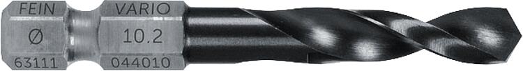 Metallbohrer HSS Fein, 10,2 mm (M12) mit VARIO Bit-Schaft