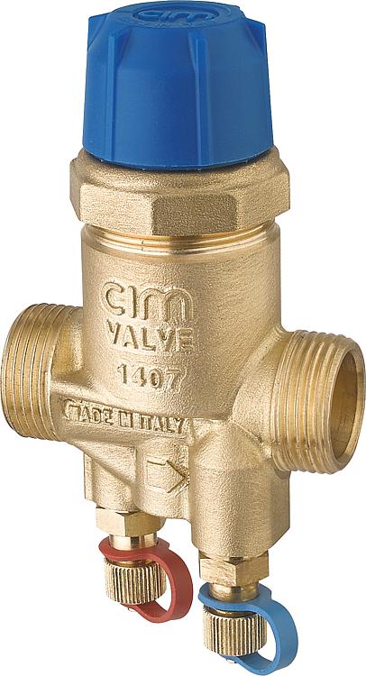 Druckunabhängiges Abgleich- und Regelventil 1/2" AG Strangregulierventil Druckunabhängiges Abgleich- und Regelventil 1/2" AG Strangregulierventil