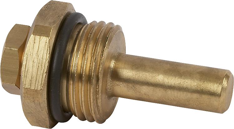 Tauchhülse für 5,5 mm Fühler 30mm Einbautiefe mit O-Ring ms blank Tauchhülse für 5,5 mm Fühler 30mm Einbautiefe mit O-Ring ms blank
