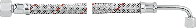 Ölschlauch einerseits 3/8" Überwurf- mutter, anderseits Rohrbogen 90 SR 6 LLR 10 Ölschlauch einerseits 3/8" Überwurf- mutter, anderseits Rohrbogen 90 SR 6 LLR 10