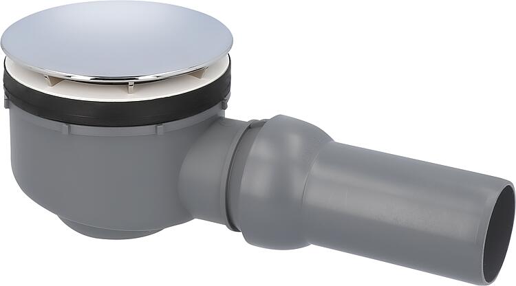 Duschwannenablauf ORIO, Haube Edelstahl, DN50 (2")