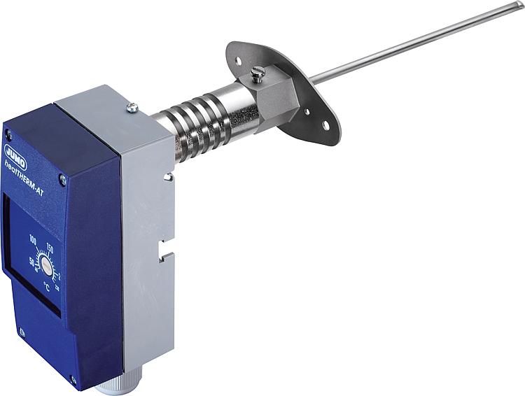 Jumo Abgas-Temperaturwächter mit Flanschhülse, Typ 60003390 heatTHERM AT, +20..2 Jumo Abgas-Temperaturwächter mit Flanschhülse, Typ 60003390 heatTHERM AT, +20..2