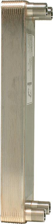 Plattenwärmetauscher B25x40/1P 4x 1" AG 10bar Plattenwärmetauscher B25x40/1P 4x 1" AG 10bar