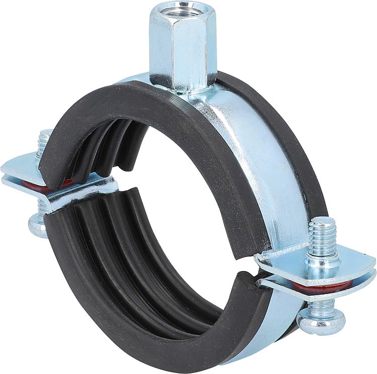 Zweischraubenschelle verzinkt 63 - 67mm M8/M10 Zweischraubenschelle verzinkt 63 - 67mm M8/M10