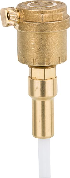 Automatischer Schnellentlüfter mit Absperrventil zum pressen Pressstutzen 15mm Automatischer Schnellentlüfter mit Absperrventil zum pressen Pressstutzen 15mm