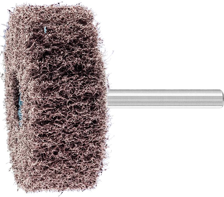 Vliesschleifstift Pferd PNL, Ø 60x25 mm, Schaft-Ø 6 mm, Körnung A 100 Vliesschleifstift Pferd PNL, Ø 60x25 mm, Schaft-Ø 6 mm, Körnung A 100