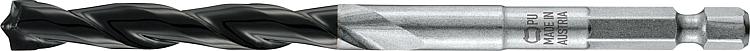 Betonbohrer ALPEN® ProfiBeton Ø 4,0 x 100 mm mit 1/4" Sechskantaufnahme