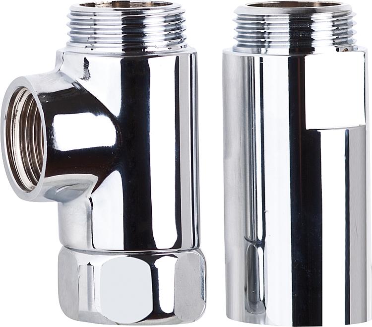 SCHELL T-und Distanzstück mit Überwurfmutter 3/4" chrom SCHELL T-und Distanzstück mit Überwurfmutter 3/4" chrom