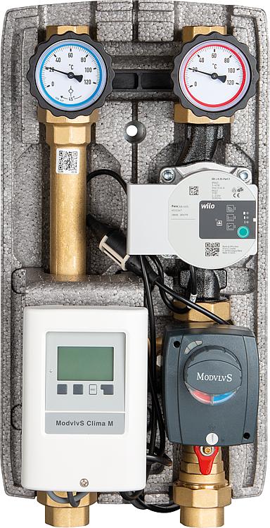 Heizkreisset Easyflow DN25(1") Clima3,Regelung,Stellmotor, Wilo Para 25/6 Heizkreisset Easyflow DN25(1") Clima3,Regelung,Stellmotor, Wilo Para 25/6